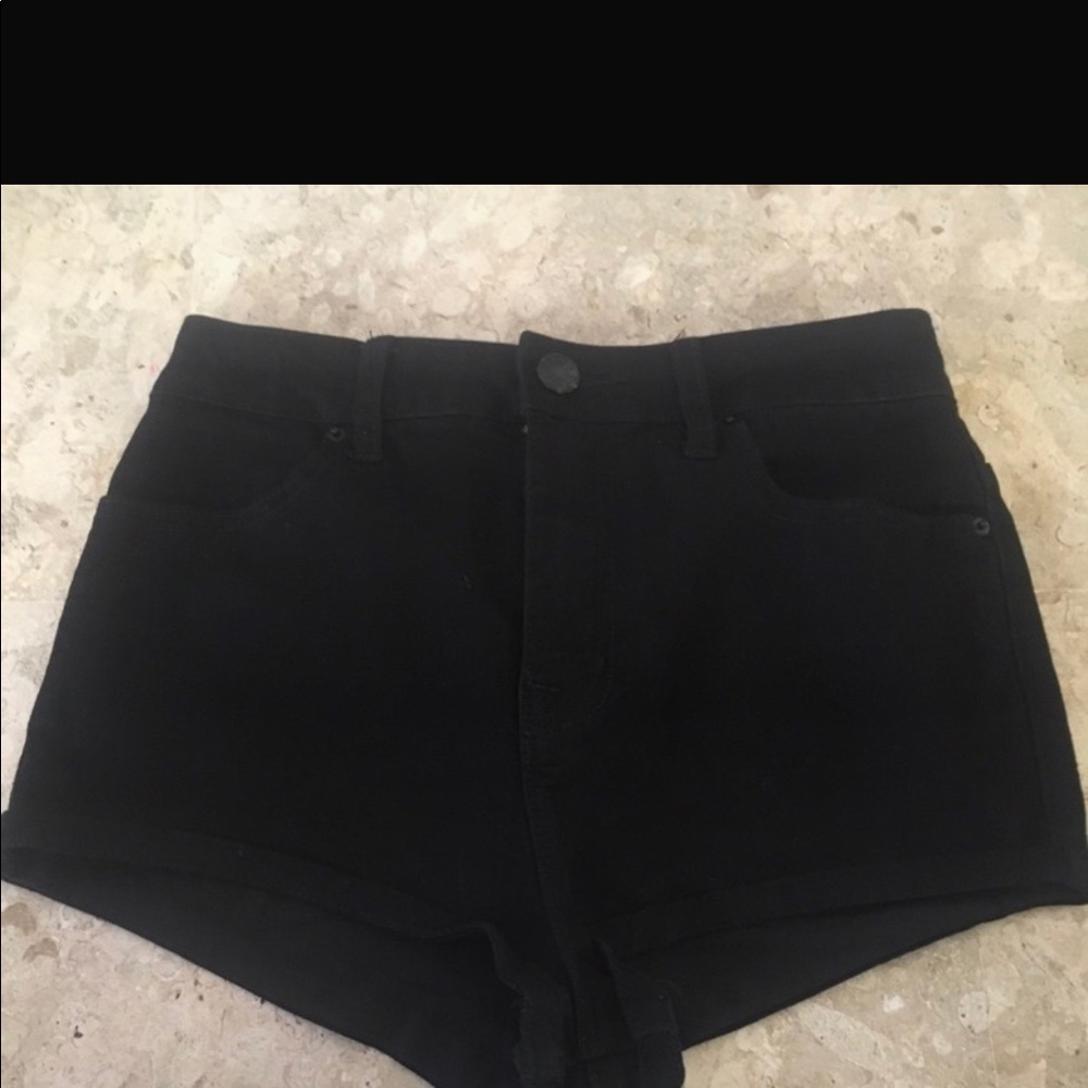 Black shorts